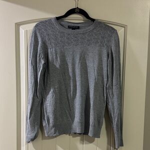 Women’s Banana Republic Gray Crewneck Sweater